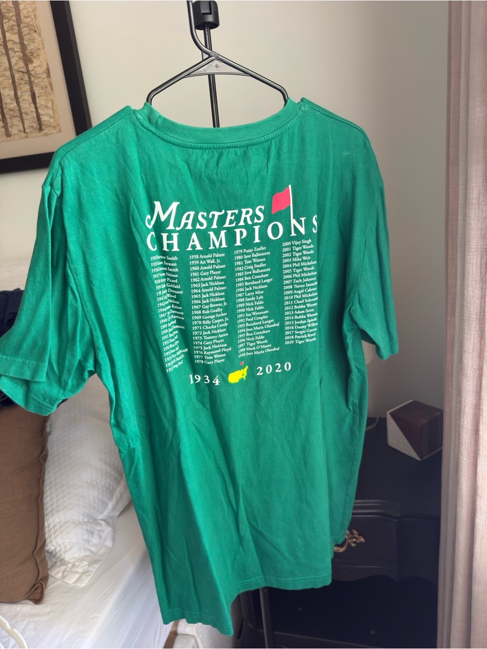 Masters Champions Green Graphic T-Shirt